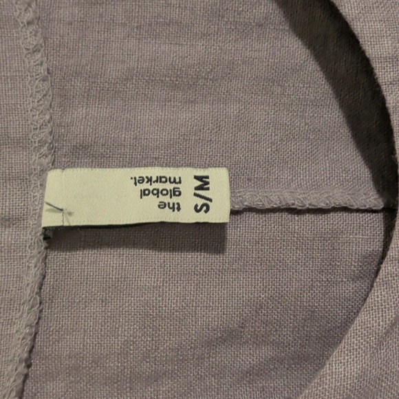 THE GLOBAL MARKET LINEN dress - size small/medium - Picture 2 of 9